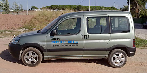 Peugeot Partner, taller móvil para reparaciones en carretera